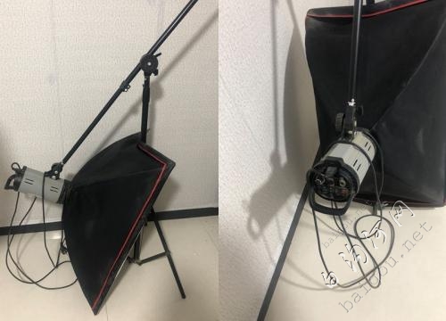 处理摄影灯三个